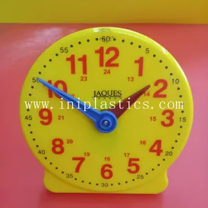 we Produce 5 Inches Plastic Clocks ABS Plastic Diameter 5 Inches Two Pins Geared Movement Support Backside Custom Logo Printed Available thumbnail-3