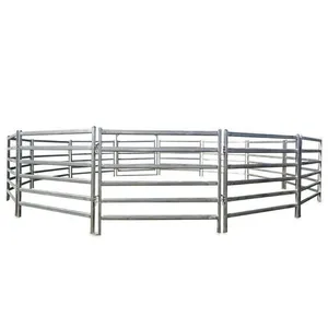 Heavy Duty Wholesale Bulk Galvanized Livestock Farm Yard Cow Cattle Corral Panels for Sale thumbnail-5