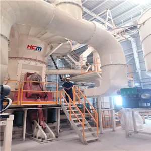 HCM 1250 Mesh CaCO3 Ultra Fine Grinding Mill 8T/H thumbnail-3
