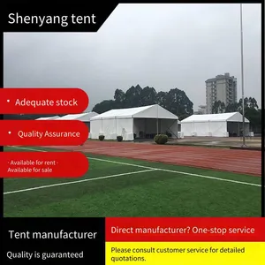 Temporary Warehouse Storage Tent, Customized by Manufacturer, Aluminum Alloy Tent, Large-scale Exhibition, Event and Festival Tent Rental thumbnail-3