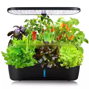 New Led Full-spectrum Fruit and Vegetable Planter With 12 Holes, Intelligent Hydroponic Plant Grow Light Machine thumbnail-3