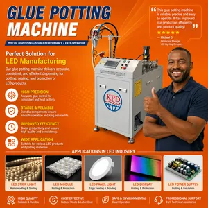 Silicone Epoxy Resin Glue Dispensing Mixing Potting Filling Machine Label Badge Making LED PCB Dynamic Mixing Machine thumbnail-3