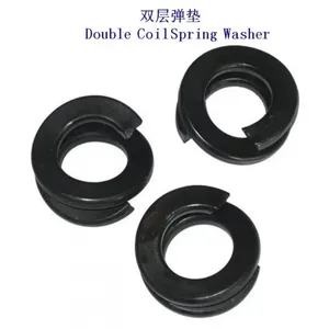 Double Coil Spring Washer 304 Stainless Steel M6-M20 DIN127 Standard Lock Washer thumbnail-2