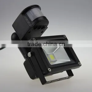 Outdoor Fashion Design With Pir Sensor 10watt Cob Sensor Led Flood Light thumbnail-6