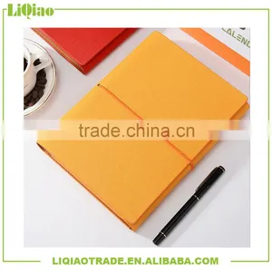 New Type Colorful A5 A6 PU Texture Notebook With Spring thumbnail-1