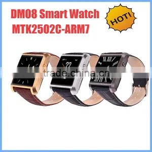 New Arrival Hot Selling DM08 Smart Watch Smart Phone Watch for Apple and Samsung 100% Compatible Without SIM thumbnail-1