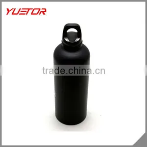 Black 500ML Metal Drinks Bottle Ideal Camping and Sports thumbnail-1