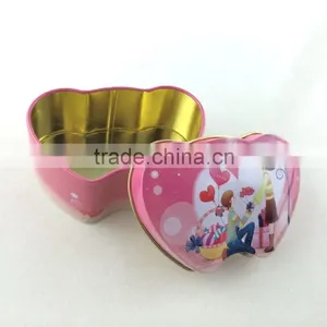 Unique Design Heart Shape Tin Cans for Chocolate for Gift thumbnail-4