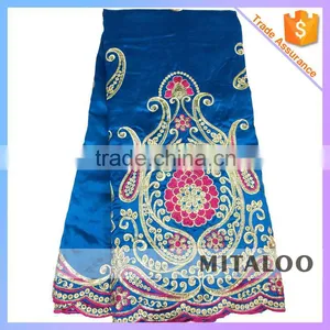 Mitaloo MGP0032 Elegant Style African Raw Silk George Fabric Competitive Price Oem George Fabric thumbnail-2