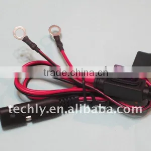 Wire Ul1015 Crimpping Ring Terminal + Fuse Holder + SR Wire Harness thumbnail-1