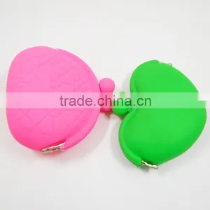 Best Quality Clip Purse Wallet Solid Color Silicone Coin Holder Mini Money Pocket Purse thumbnail-1