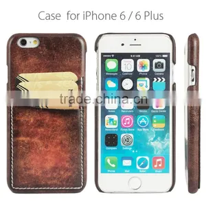 Fading Leather With Card Slots Cell Phone/Mobile Phone Case/Cover for IPhone 6/6s for Lady/Female thumbnail-1