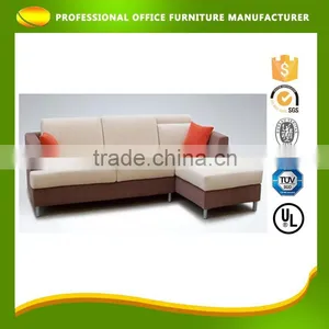 Customizable Low Cost Set Designs Two Seater Fabric Office Reception Sofa thumbnail-1