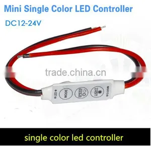 Dimmer Controller Switch Mini DC 12V 3 Key Controller For Single Color 5050 3528 5630 5730 3014 Led Strip Tape Led Lamps Light thumbnail-1