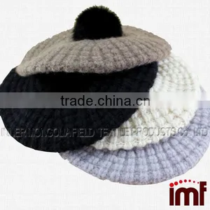 Knit French Beret Hat Pattern thumbnail-3