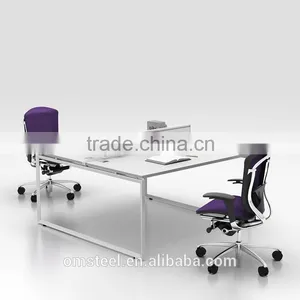 Top Quality Double Sided Office Table 2 Person Workstation From China Supplier thumbnail-1