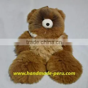 Baby Alpaca Teddy Bear. 24inches - 60cm. BATOY-006. thumbnail-1