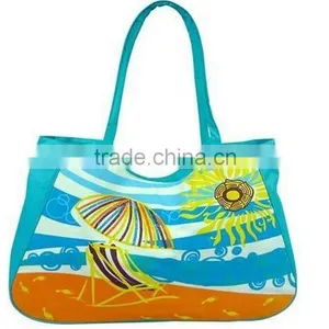 Bright Color Celebrity Summer Beach Bag thumbnail-2