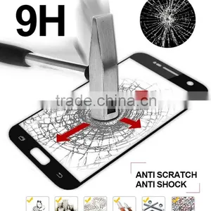 2016 Perfect Silk Print Colors Full Cover Screen Protector For Samsung Galaxy S7 Edge Curved Tempered Glass. thumbnail-6