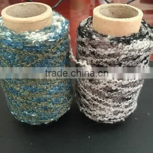 Multicolor Polyester /Acrylic Blend Big Loop Yarn 3.2NM For Clothes thumbnail-1