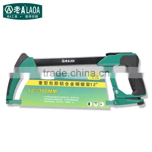 LAOA 12 Inch Light Weight Plastic Frame Alluminum Alloy Steel Hand Saw Use for Wood Steel Iron thumbnail-5