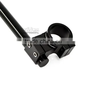 BJ-COHB-033B High Quality 33mm Raiser CNC Aluminum Motorbike Clip On Handlebars For Honda CB-450SC thumbnail-4