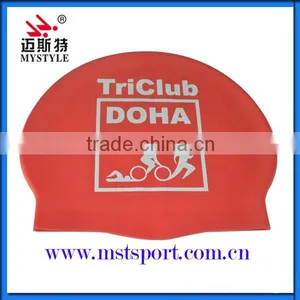 Eco-friendly Silicone Novelty Swimming Cap thumbnail-4