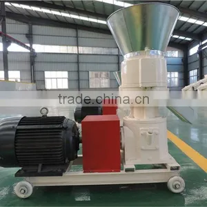 500-800 Kgs per Hour Automatic Flat Die Chicken Feed Pellet Machine thumbnail-2