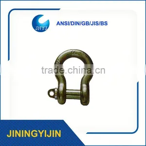Galvanized European Type Bow Shackle thumbnail-1