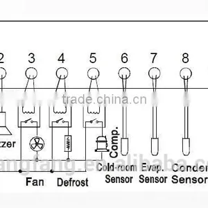 The Newest Cool Room Aiset Temperature Controller SF-205N1 thumbnail-2