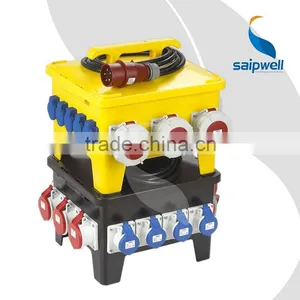 SAIP/SAIPWELL New Plastic Waterproof Combination Power Mobile Socket Box thumbnail-3