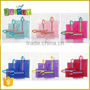 JUSTOP New Design 4 in 1 Mesh Fabric Travel Organizer Bag in Bag Set thumbnail-6
