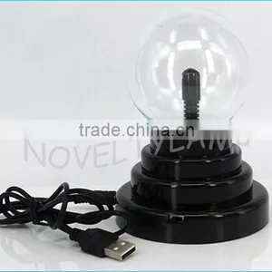USB Cable or Battery Operated 3.5 Inch Small Plasma Ball Lamp thumbnail-3
