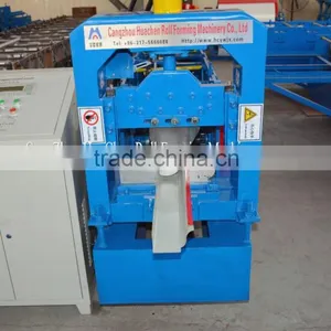 Color Steel Plate Hydraulic Gutter Rolling Machine, Gutter Machinery thumbnail-3