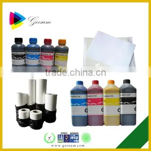 100%compatible Digital Printing Sublimation Ink for Mimaki/Mutoh/Roland Printer thumbnail-1