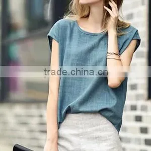OEM Service Lady T-shirt High Fashion Casual Wear thumbnail-2