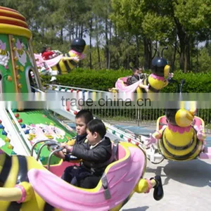 New Luxury Flying!! Self-controlled Mini Amusement Rotary Bee Rides thumbnail-6