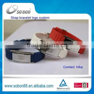 Express Hot Sale Silicone Bracelet, Special Design Health Bracelet for Men thumbnail-1