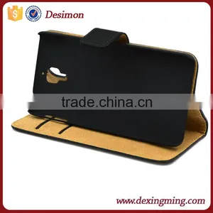 Desimon Factory Wallet Stand Genuine Leather Flip Case for Xiami 5 thumbnail-5