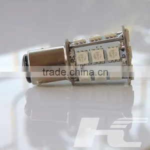 Car Turn Lights Brake Lights Led 1156 BA15S 18pcs of 5050smd thumbnail-1