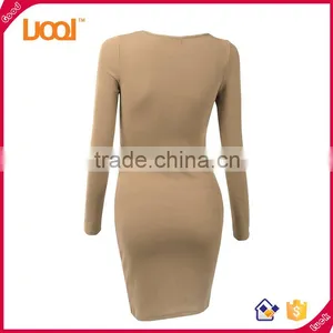 China OEM Factory Custom Latest New Ladies Fashion Dresses With Pictures thumbnail-3