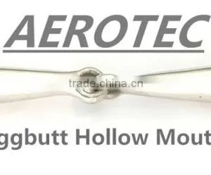 Horse Riding Eggbutt Curve Mouth Horse Bits thumbnail-1