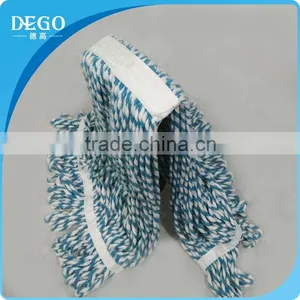 Cangnan Wire-bound Cut-end Cotton Wet Mop Head Manufaturer thumbnail-1