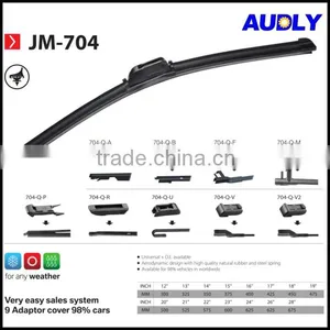 JM-704 Frameless All-Season OE Replacement Wiper Blade thumbnail-1