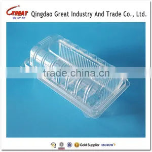 Food Bread Packaging Plastic Cake Box thumbnail-1