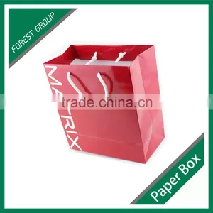 2016 Good Price Art Paper Gift Bag for Shopping in China Mainland thumbnail-2
