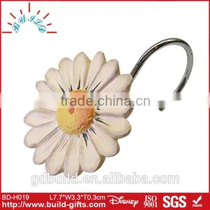 Flower Shaped Hooksresin Curtain Hooks thumbnail-1