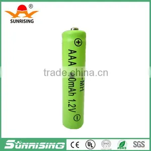 China Factory Price Aaa 400mah 1.2v Ni-mh Rechargeable Battery Pointed Cap thumbnail-2