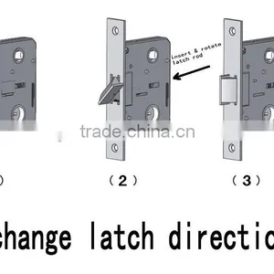 5745 mm Door Lock Body for Washroom thumbnail-1