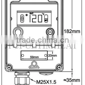 Type 9STB, Immersion Heaters With 182mm x 130mm x 120mm Plastic Enclosure thumbnail-5